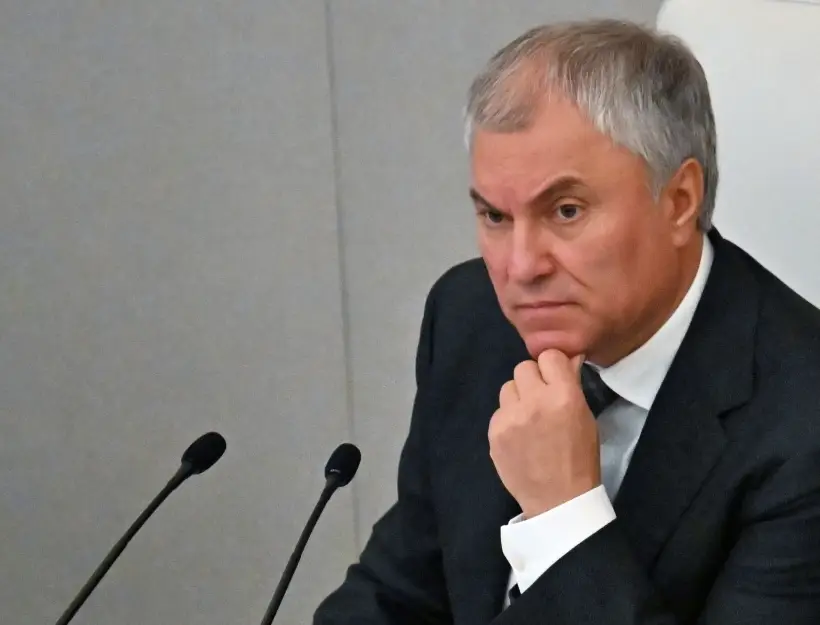 Председатель Госдумы Вячеслав Володин считает, что Хинштейн способен решать проблемы, которые волнуют жителей области. Фото